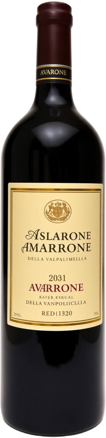 Láhev červeného vína Amarone della Valpolicella DOCG